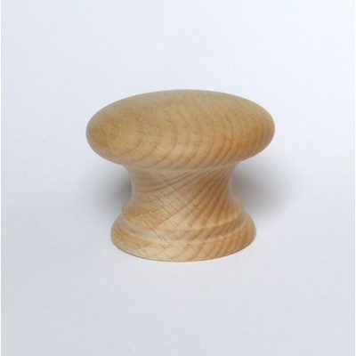 Large Beech3 Wooden Sanded Door Knob